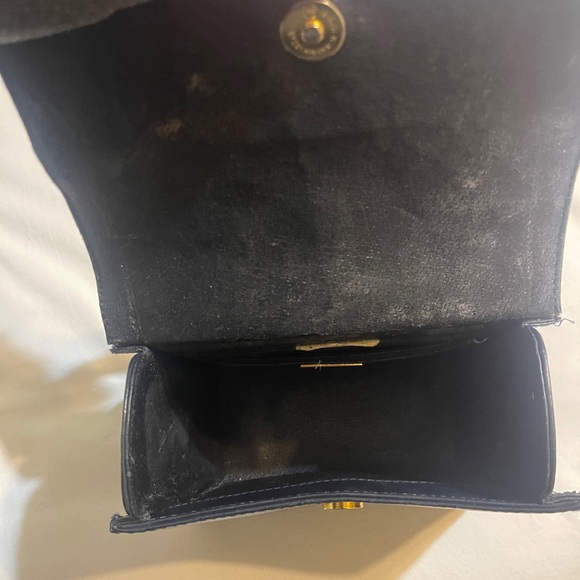 Vintage Jones New York Navy Blue Handbag - Picture 9 of 9